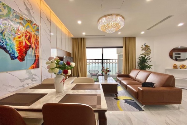Căn hộ 3 Phòng Ngủ View sân Golf đủ đồ mới ở Tòa S4 Khu Sunshine City Cho thuê